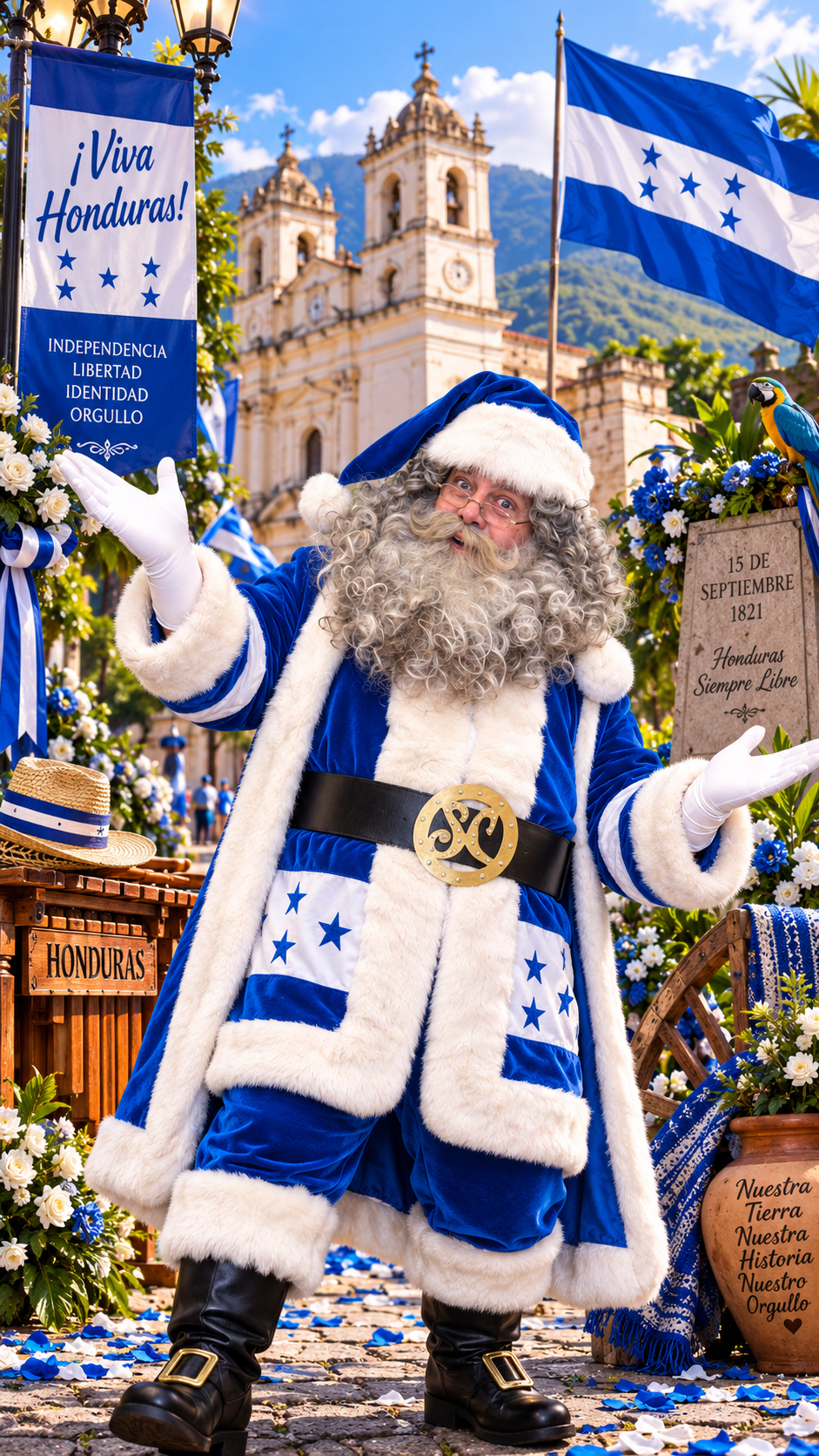 Santa Claus - ¡Viva Honduras!